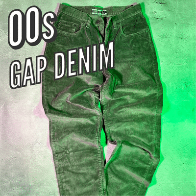 00's Gap Tie Dye Corduroy Pants w32