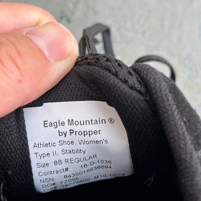 デッドストック Eagle Mountain by Propper Athletic Shoe TypeⅡ Stability U.S.MILITARY 米軍 実物 ミリタリー | Vintage.City 古着屋、古着コーデ情報を発信