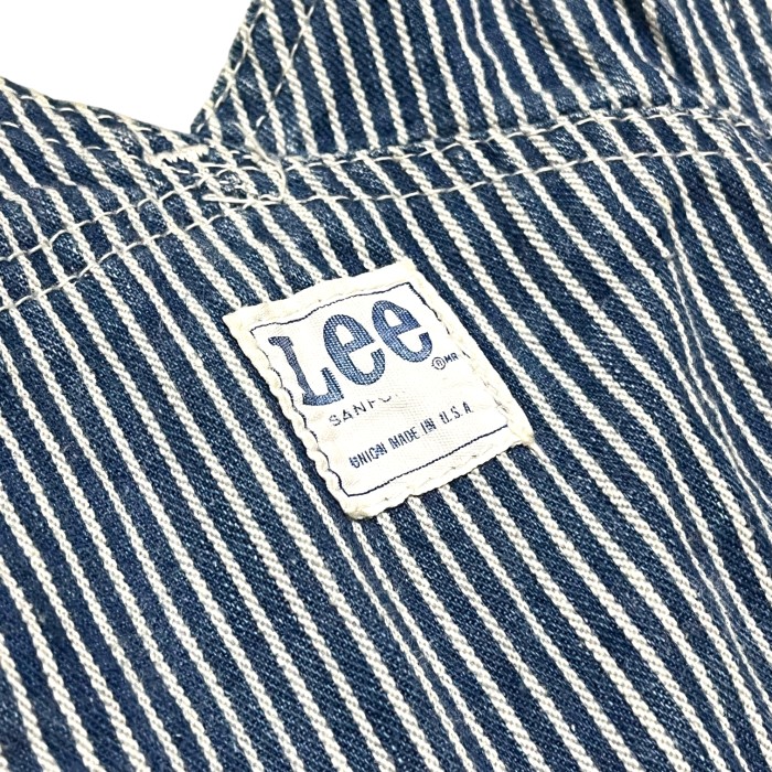【Lee】ヒッコリーオーバーオール MADE IN USA | Vintage.City 古着屋、古着コーデ情報を発信