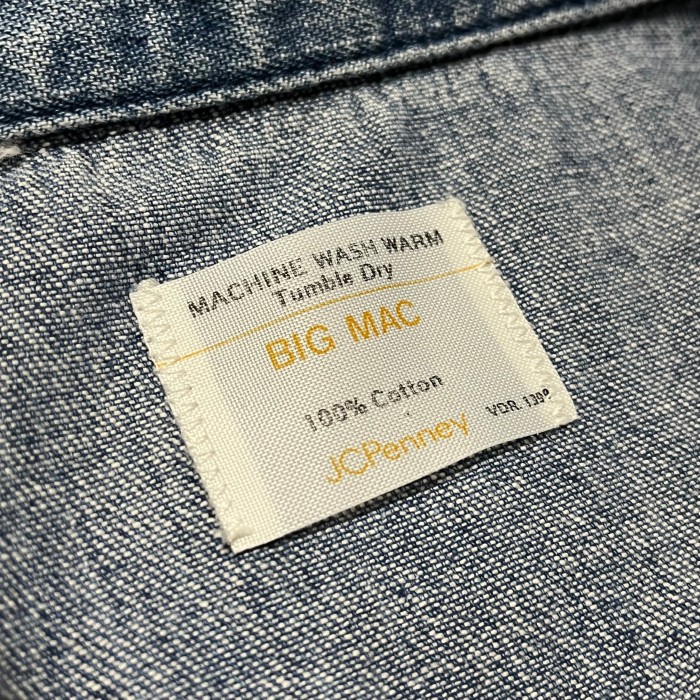 【BIG MAC】1970's ビッグマック ヴィンテージウエスタンデニムシャツ | Vintage.City 古着屋、古着コーデ情報を発信