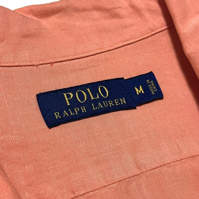 【Ralph Lauren】オープンカラーシルクリネンシャツ | Vintage.City 古着屋、古着コーデ情報を発信