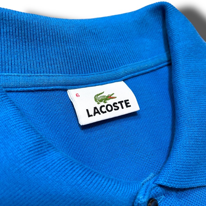 【LACOSTE】ラコステ ポロシャツ ブルー | Vintage.City 古着屋、古着コーデ情報を発信