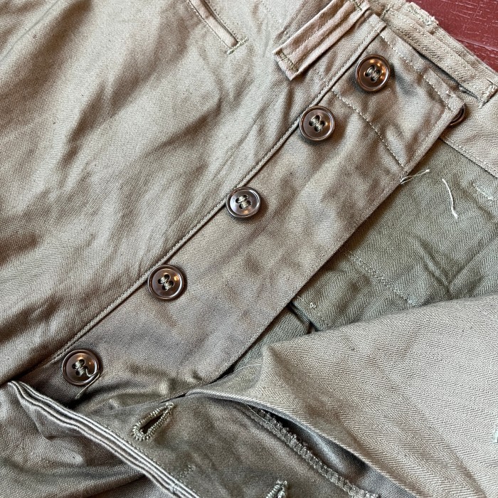 【W30  L32】デッドストック 40's U.S.ARMY M-43 Trousers, Field, Cotton, O.D. 実物 | Vintage.City 古着屋、古着コーデ情報を発信