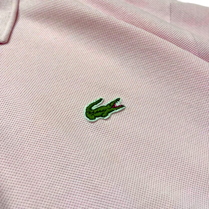 【LACOSTE】ラコステ ポロシャツ MADE IN FRANCE ピンク | Vintage.City 古着屋、古着コーデ情報を発信