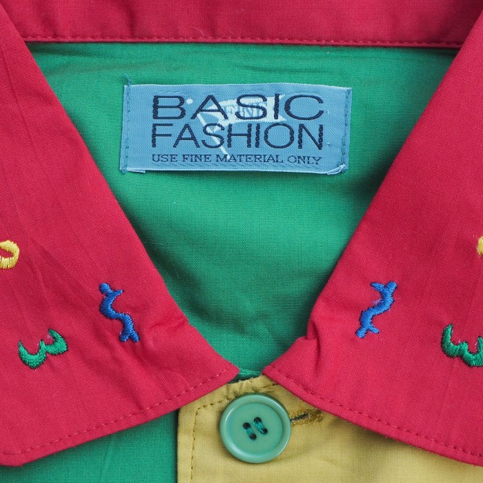 BASIC FASHION use fine material only 配色 セットアップ | Vintage.City 古着屋、古着コーデ情報を発信
