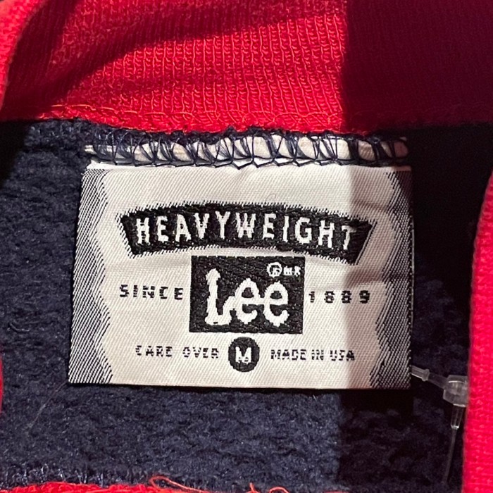 90s Lee 刺繍　カーディナル　鳥　刺繍　スウェットシャツ　アメリカ製　Mサイズ　ネイビー　C323 | Vintage.City 古着屋、古着コーデ情報を発信