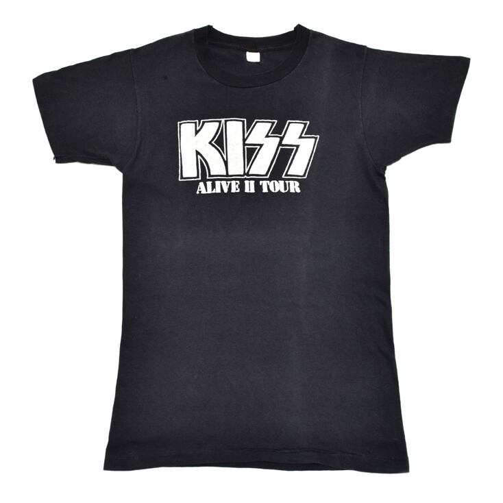 70'S KISS キッス ALIVE Ⅱ TOUR ヴィンテージTシャツ バンドTシャツ