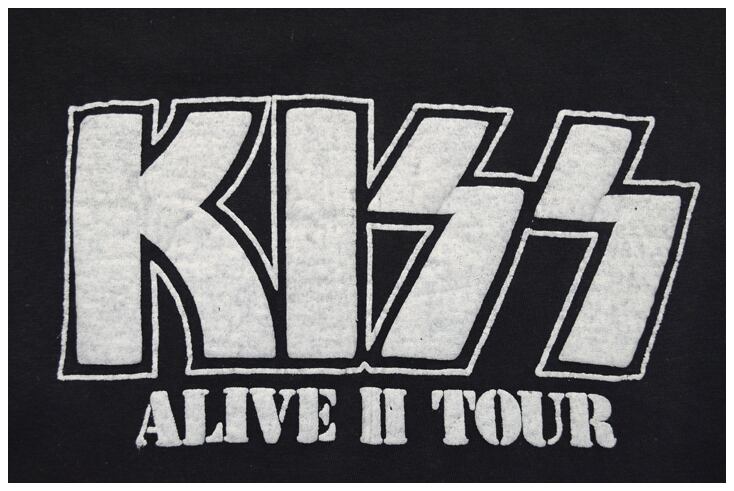 70'S KISS キッス ALIVE Ⅱ TOUR ヴィンテージTシャツ バンドTシャツ