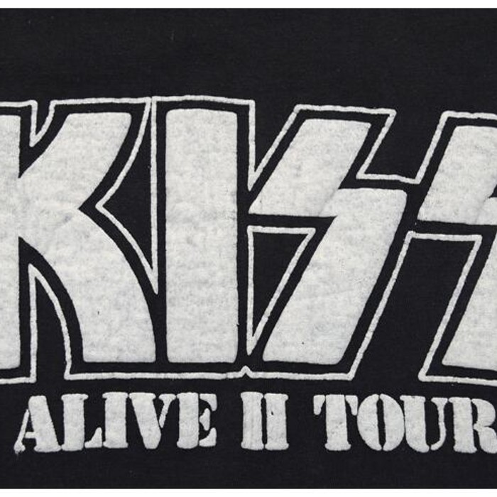 70'S KISS キッス ALIVE Ⅱ TOUR ヴィンテージTシャツ バンドTシャツ【M相当】 @AAB1428 | Vintage.City 古着屋、古着コーデ情報を発信