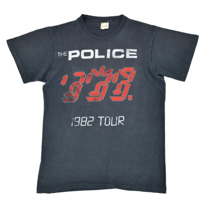 1982 POLICE ポリス GHOST IN THE MACHINE ヴィンテージTシャツ バンドTシャツ【M】@AAA1515 | Vintage.City 빈티지숍, 빈티지 코디 정보