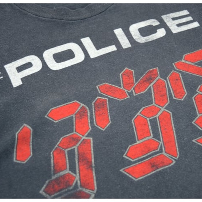 1982 POLICE ポリス GHOST IN THE MACHINE ヴィンテージTシャツ バンドTシャツ【M】@AAA1515 | Vintage.City 古着屋、古着コーデ情報を発信