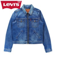 Levi's リングジップ トラッカージャケット デニムジャケット S ブルー オレンジタブ | Vintage.City 빈티지숍, 빈티지 코디 정보
