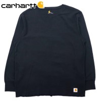 carhartt サーマル ロングスリーブTシャツ ロンT 2XL ブラック コットン ビッグサイズ | Vintage.City 古着屋、古着コーデ情報を発信