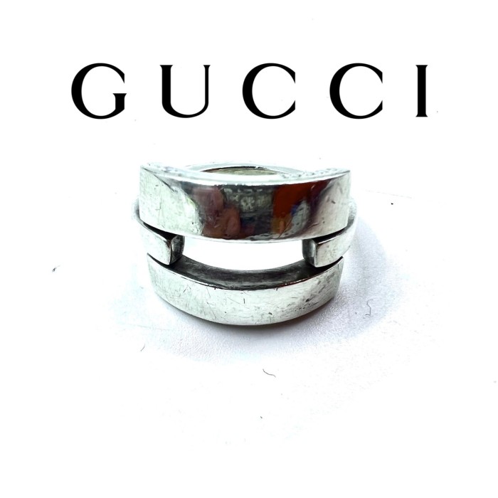 GUCCI シルバー リング 指輪 14号 SILVER 925 イタリア製 | Vintage.City