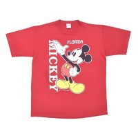 80'S MICKEY MOUSE ミッキーマウス ディズニー FLORIDA USA製 ヴィンテージTシャツ 【L】 @BBB1066 | Vintage.City 古着屋、古着コーデ情報を発信