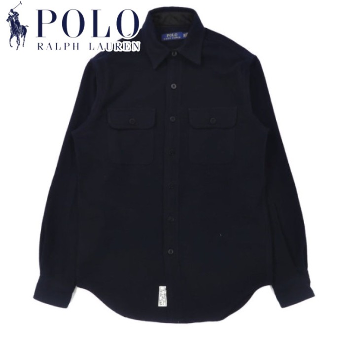 POLO RALPH  LAUREN CPOシャツ XS ネイビー コットン | Vintage.City 빈티지숍, 빈티지 코디 정보