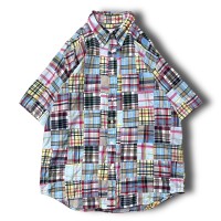 【Brooks Brothers】パッチワークマドラスチェックシャツ | Vintage.City 古着屋、古着コーデ情報を発信