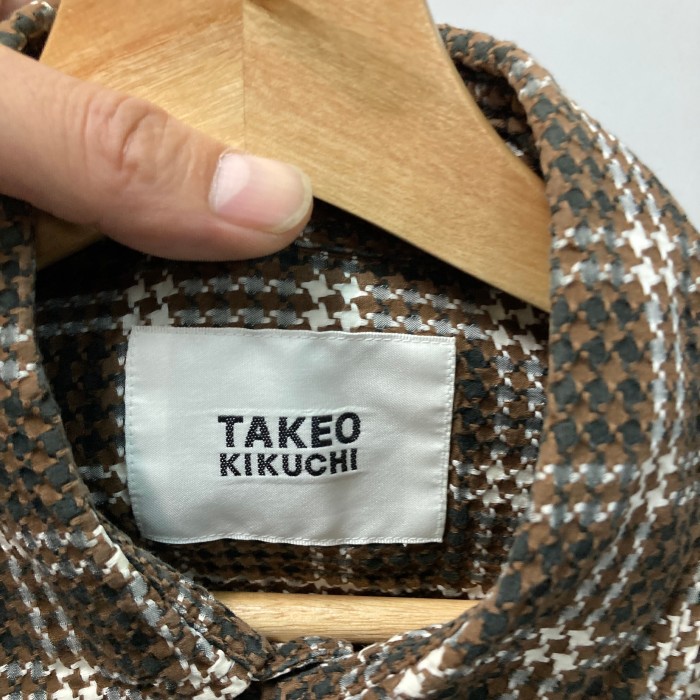 TAKEO KIKUCHIチェック柄 長袖シャツ 3 | Vintage.City 古着屋、古着コーデ情報を発信