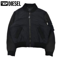 DIESEL MA-1 フライトジャケット S ブラック ナイロン | Vintage.City 빈티지숍, 빈티지 코디 정보