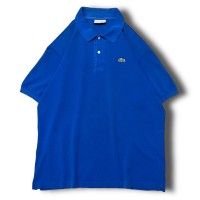 【LACOSTE】ラコステ ポロシャツ MADE IN FRANCE ブルー | Vintage.City 古着屋、古着コーデ情報を発信