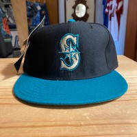 90s NEW ERA 59FIFTY dead stock Seattle Mariners 7 3/8 | Vintage.City 古着屋、古着コーデ情報を発信