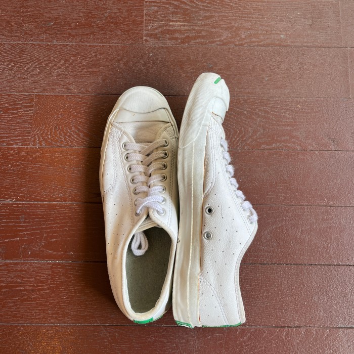 90's Punching Leather Jack Purcell Converse 27.0 US9 ジャックパーセル US企画 | Vintage.City 古着屋、古着コーデ情報を発信
