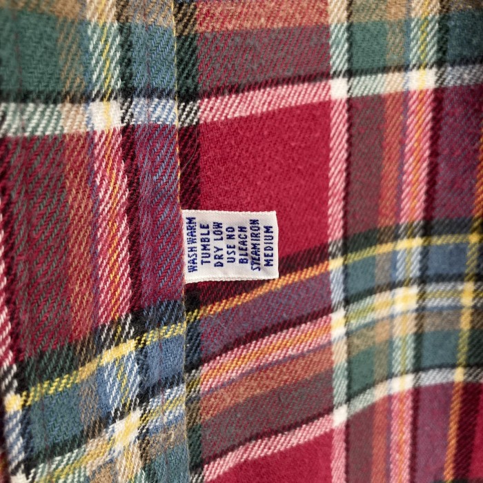 90-00s Polo by Ralph Lauren L/S cotton check nel shirt | Vintage.City 빈티지숍, 빈티지 코디 정보