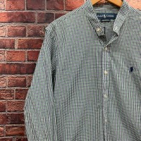 Ralph Lauren ラルフローレン シャツ チェックシャツ ロゴ 刺繍 ワンポイントM | Vintage.City 빈티지숍, 빈티지 코디 정보