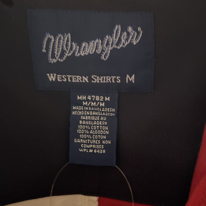 Wrangler ラングラー　コットン　切替　長袖シャツ　C366 | Vintage.City 古着屋、古着コーデ情報を発信