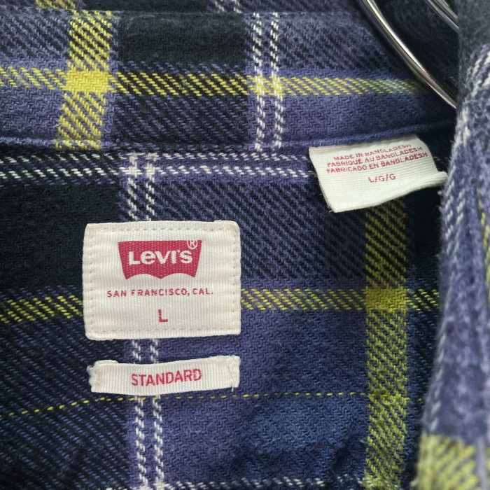 Levi's 00s L/S cotton check nel shirt | Vintage.City Vintage Shops, Vintage Fashion Trends