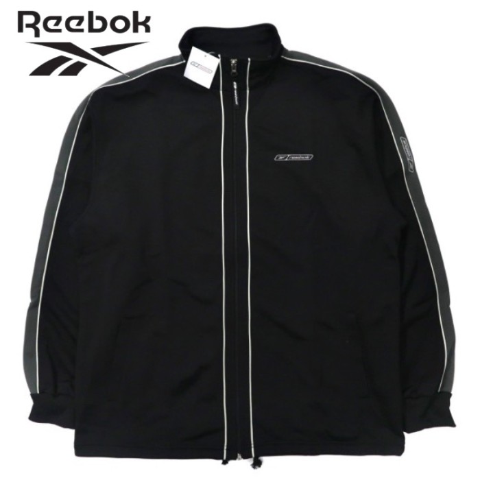 【USED】90's Reebok トラックジャケット 黒