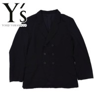 Y's ダブルブレストジャケット M ネイビー ウールギャバジン YT-J06_100 日本製 | Vintage.City Vintage Shops, Vintage Fashion Trends