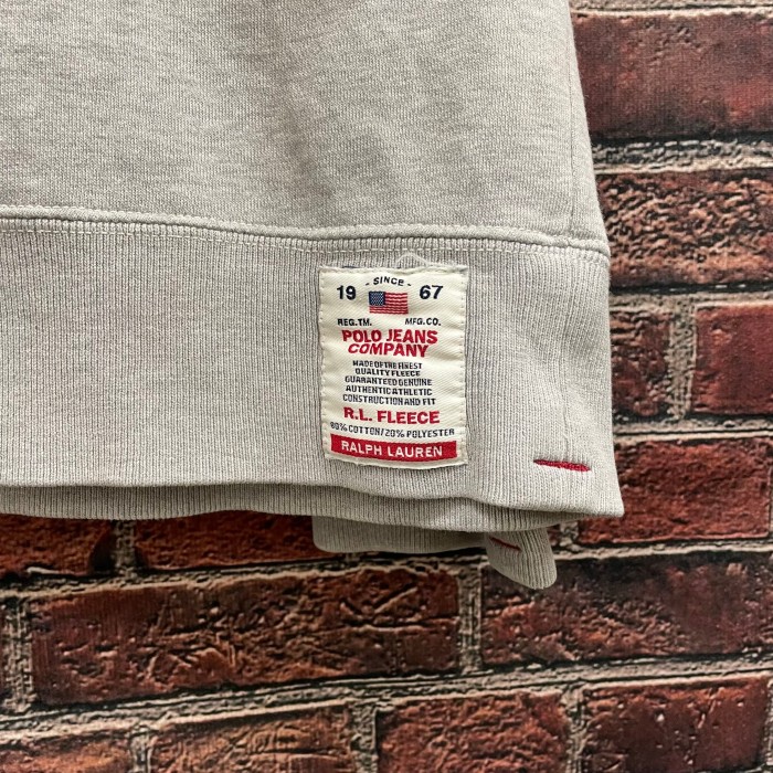 Ralph Lauren Jeans ラルフローレン ジーンズ スウェット トレーナー 刺繍デザイン ロゴ USA製 L | Vintage.City 古着屋、古着コーデ情報を発信