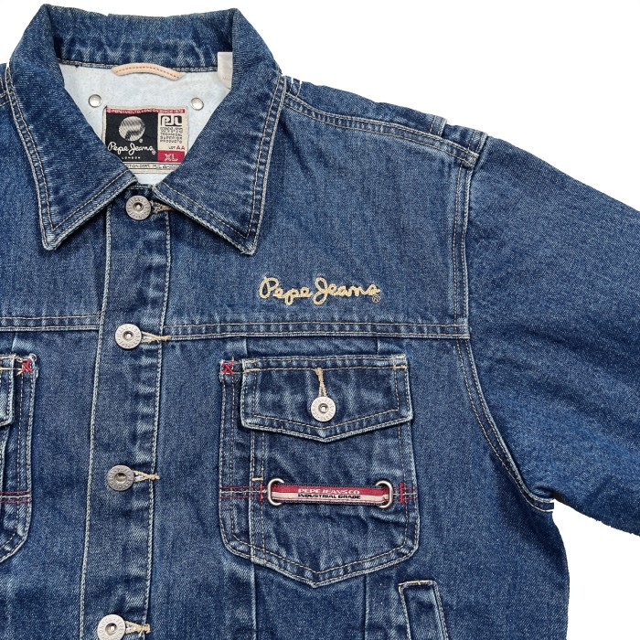 XLsize PePe Jeans co. denim jacket 2398027 デニムジャケット | Vintage.City 빈티지숍, 빈티지 코디 정보