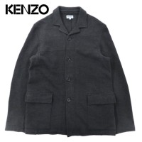 KENZO HOMME スウェットジャケット 2 グレー コットン 裏起毛 オールド 90年代 | Vintage.City 古着屋、古着コーデ情報を発信