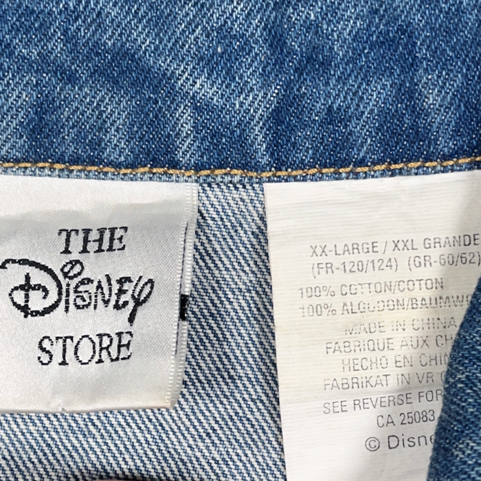 XXLsize Disney store Pooh denim jacket 2398025 ディズニー プー デニムジャケット | Vintage.City 古着屋、古着コーデ情報を発信