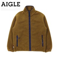 AIGLE フリースジャケット XS カーキ ポリエステル | Vintage.City 古着屋、古着コーデ情報を発信