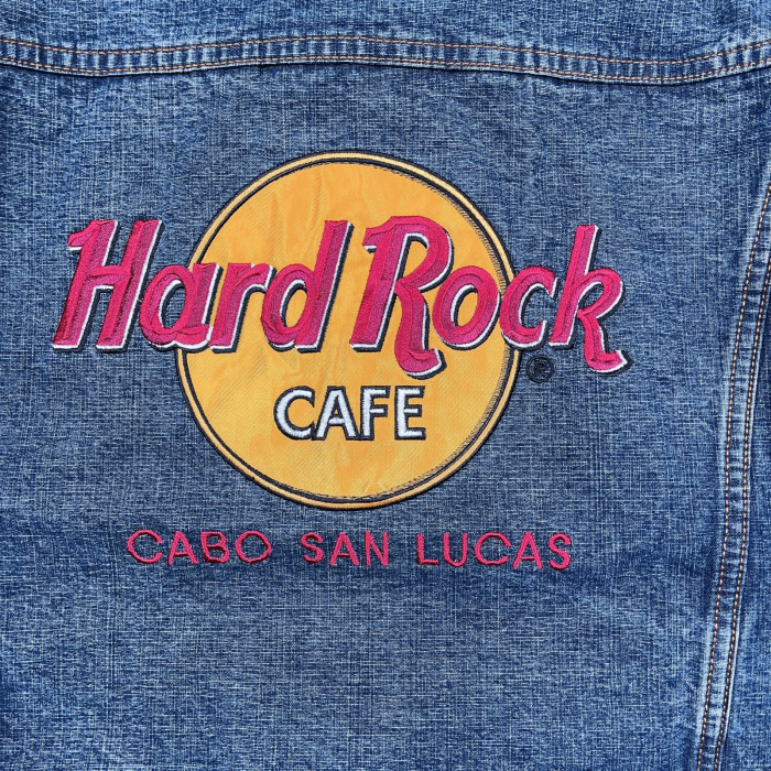 Ssize Hard Rock Cafe denim jacket 2398024　ハードロック デニムジャケット デニム | Vintage.City Vintage Shops, Vintage Fashion Trends