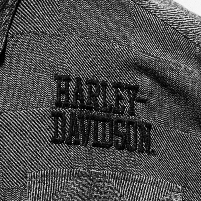 “HARLEY DAVIDSON” L/S Flannel Shirt | Vintage.City 古着屋、古着コーデ情報を発信