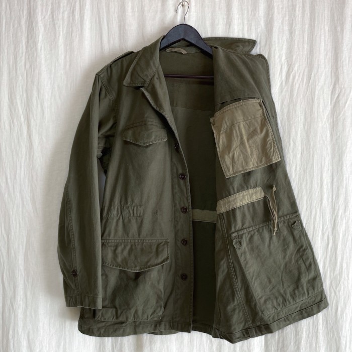 50s フランス軍 M47 フィールドジャケット 46 ユーロミリタリー | Vintage.City 古着屋、古着コーデ情報を発信