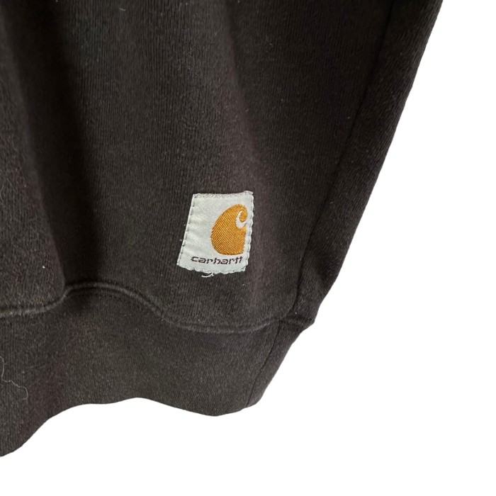 carhartt カーハート スウェット XL 刺繍ロゴ 企業ロゴ ワンポイント