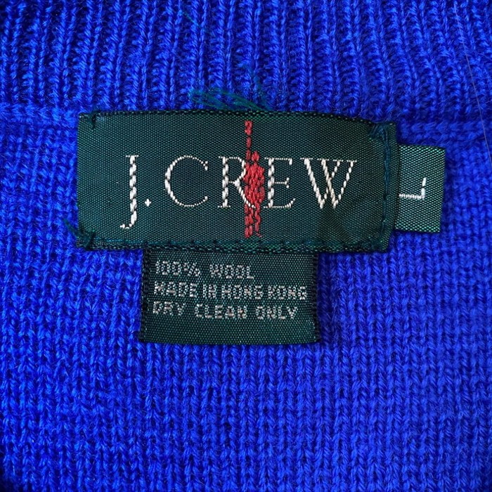 80～90年代 J.CREW ジェイクルー ウールニットセーター メンズL | Vintage.City 古着屋、古着コーデ情報を発信