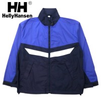 Helly Hansen カラーブロック セーリングジャケット ナイロンジャケット M ブルー ビッグサイズ | Vintage.City 古着屋、古着コーデ情報を発信