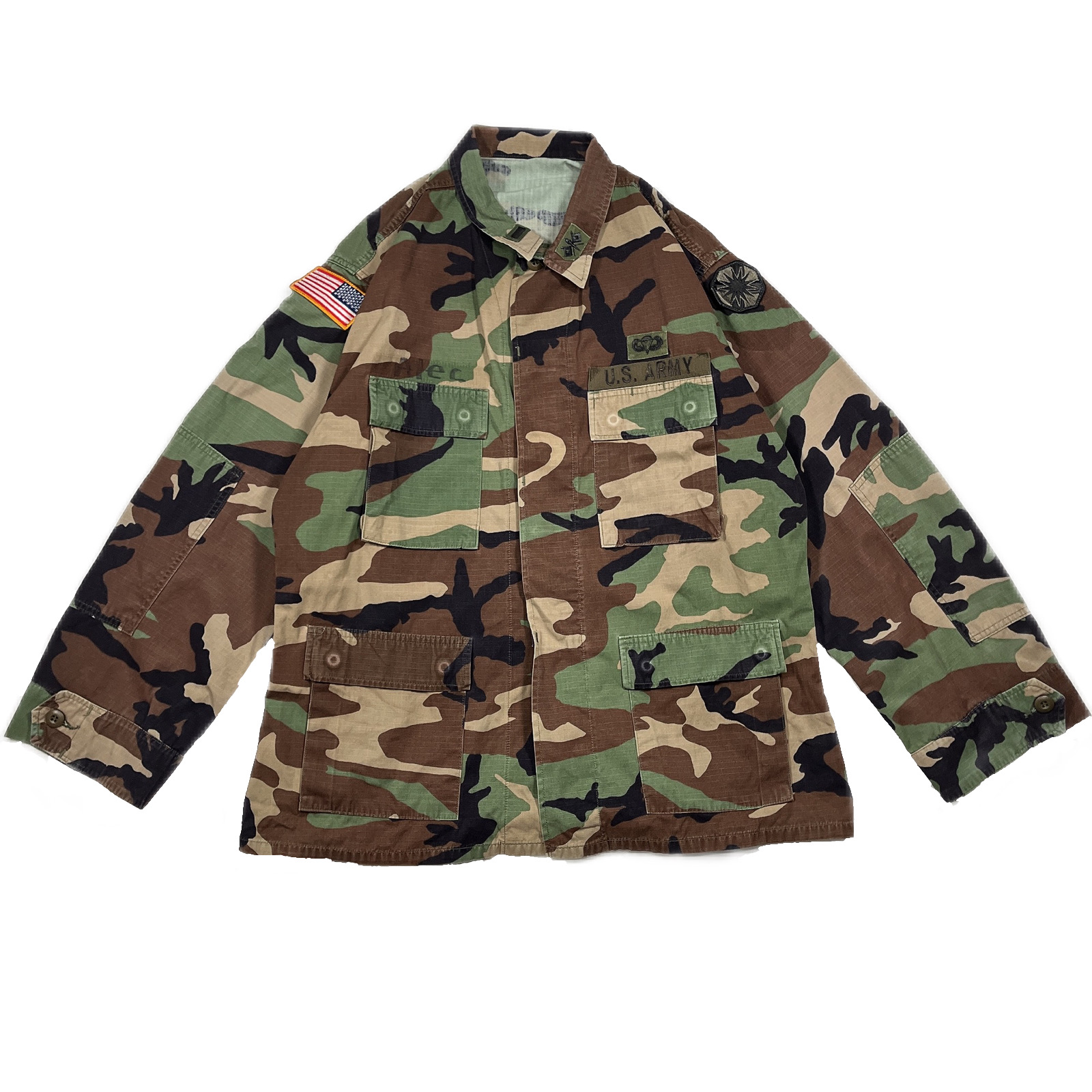 ②90's U.S. ARMY combat jacket 2396010 コンバットジャケット 迷彩 
