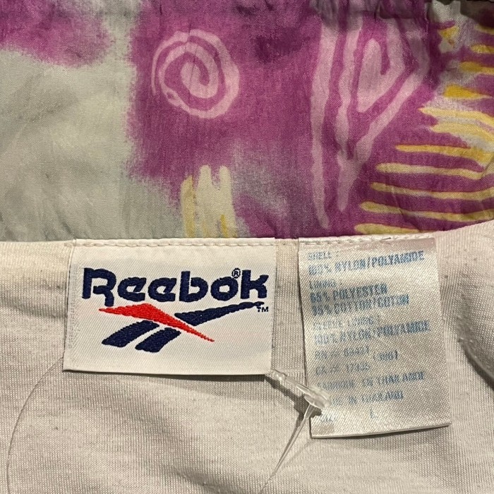 90s Reebok リーボック　ワンポイント刺繍　切り替え　ナイロンジャケット　C373 | Vintage.City 古着屋、古着コーデ情報を発信