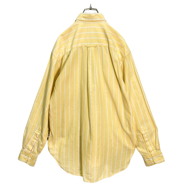 80s OLD GAP L/S BD cotton stripe shirt | Vintage.City 빈티지숍, 빈티지 코디 정보