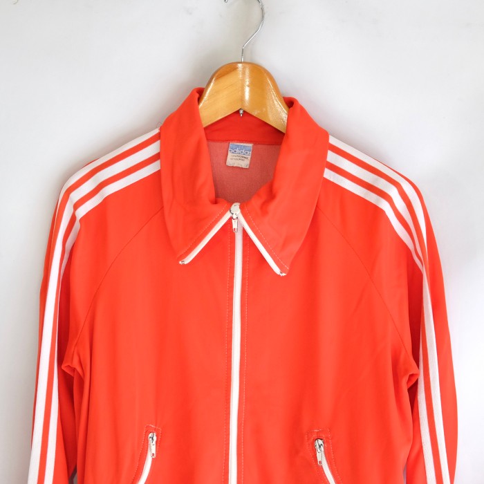 ADIDAS 70sポリアミドキュプロトラックジャケット MADE IN HUNGARY or W.Germany | Vintage.City 古着屋、古着コーデ情報を発信