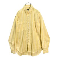 80s OLD GAP L/S BD cotton stripe shirt | Vintage.City 古着屋、古着コーデ情報を発信