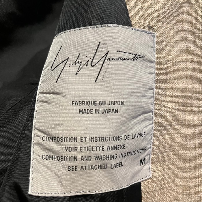 93AW YOHJI YAMAMOTO デザインステッチ テーラードジャケット