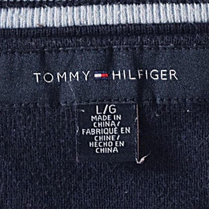 トミーヒルフィガー Vネック セーター 薄手コットンニット メンズ 薄い青色 水色 TOMMY HILFIGER @CH0116 | Vintage.City 빈티지숍, 빈티지 코디 정보
